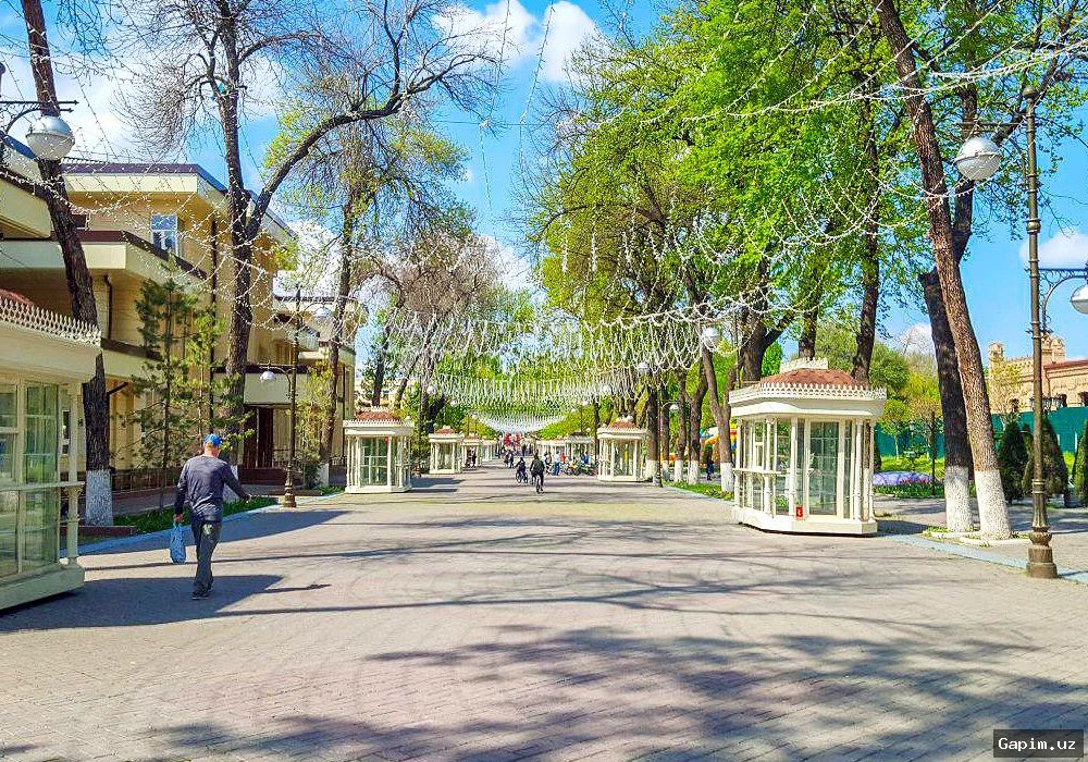 🏙️🌳 В Ташкенте комплексно обновят территорию Бродвея и прилегающие зоны