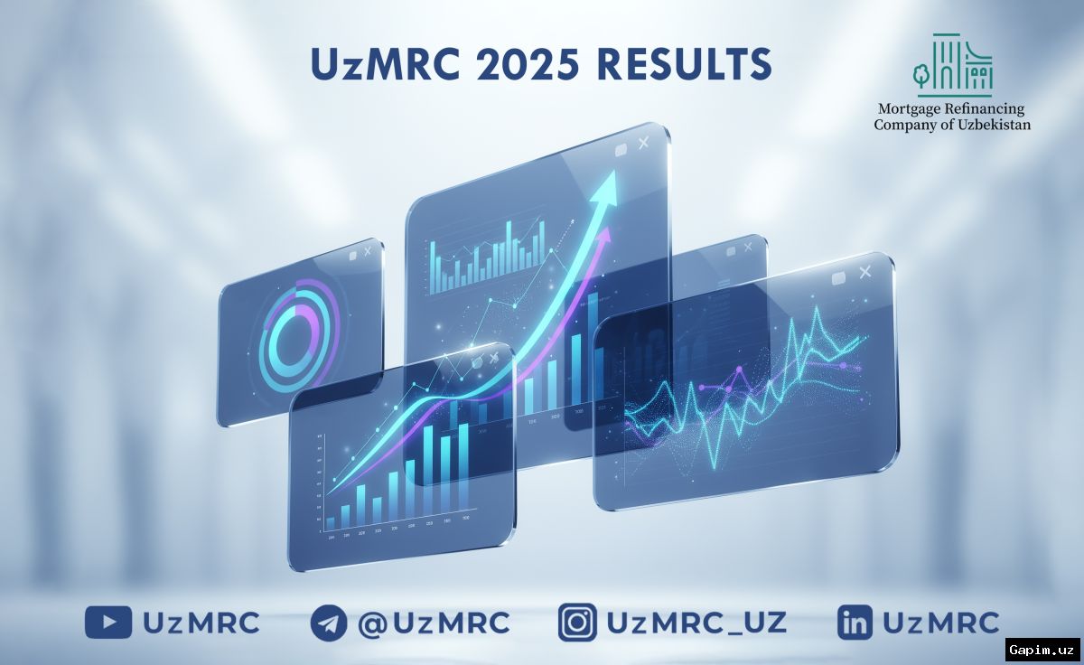🏠💰 В 2025 году объем ипотечных кредитов в Узбекистане достиг 21,2 трлн сумов