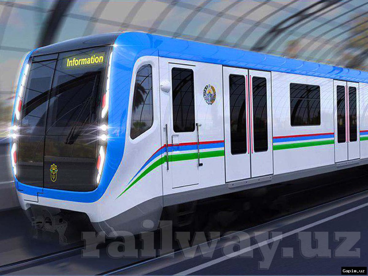 🚇🚊 В Ташкентский метрополитен доставлены еще 3 современных поезда