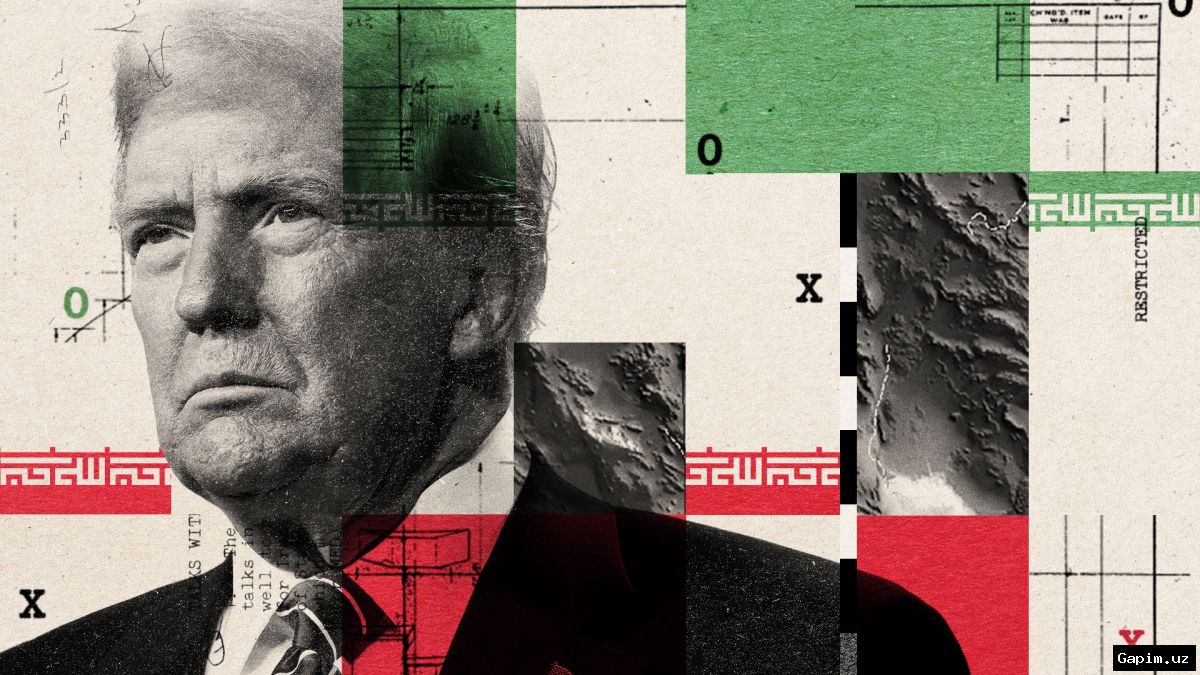 🇺🇸🇮🇷 Tramp Eron xaritasini AQSh bayrog‘i bilan qoplab: «Yaqin Sharqning Amerika Qo‘shma Shtatlari?»