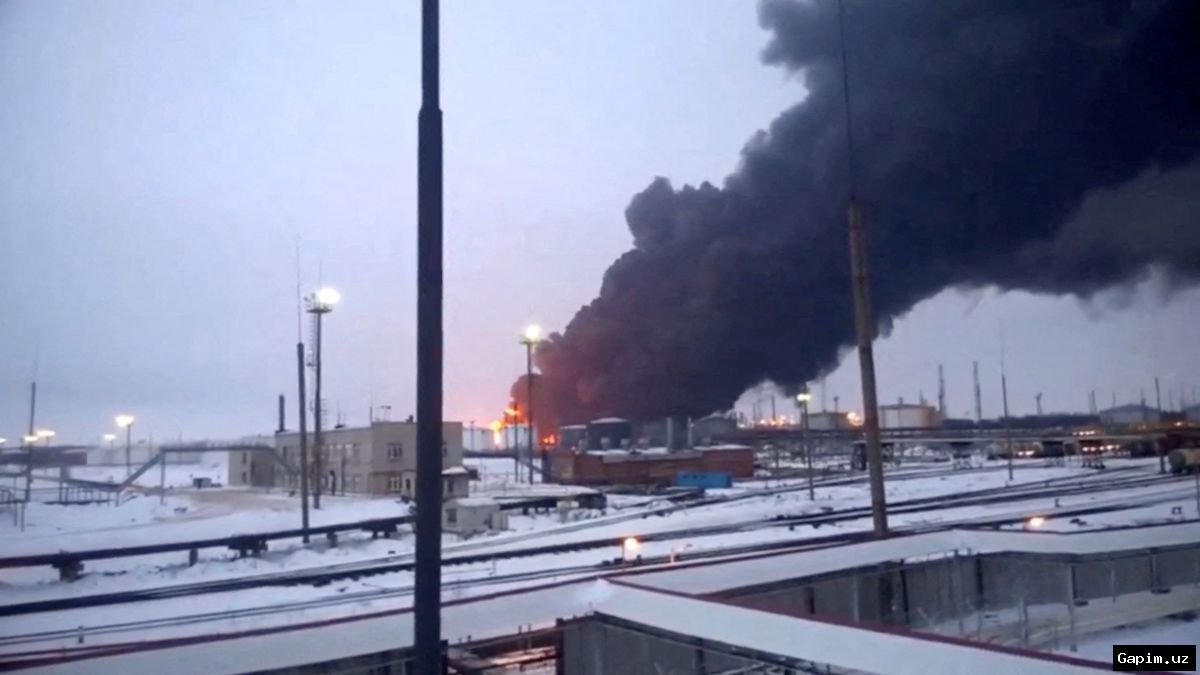 ⚡️🔥 Ukraina Rossiya neftni qayta ishlash zavodlariga hujum qildi