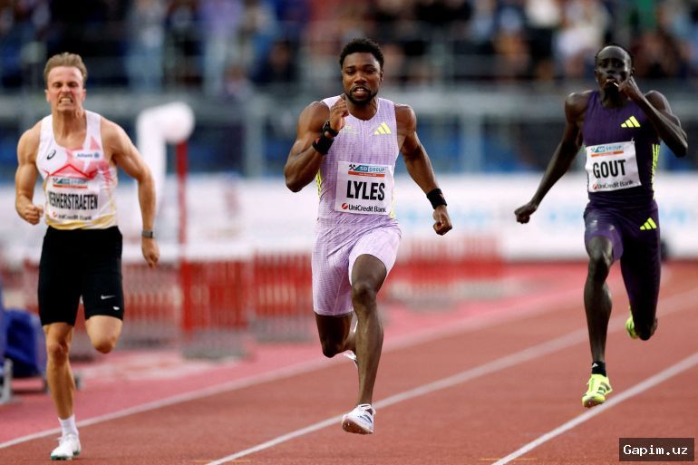 🏃‍♂️🇺🇸 Ноа Лайлс установил мировой рекорд в беге на 150 метров