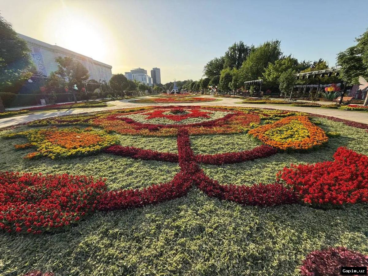 🌸🌷 Tashkent Flowers Fest 2026: В столице стартовал праздник с 2 миллионами цветов