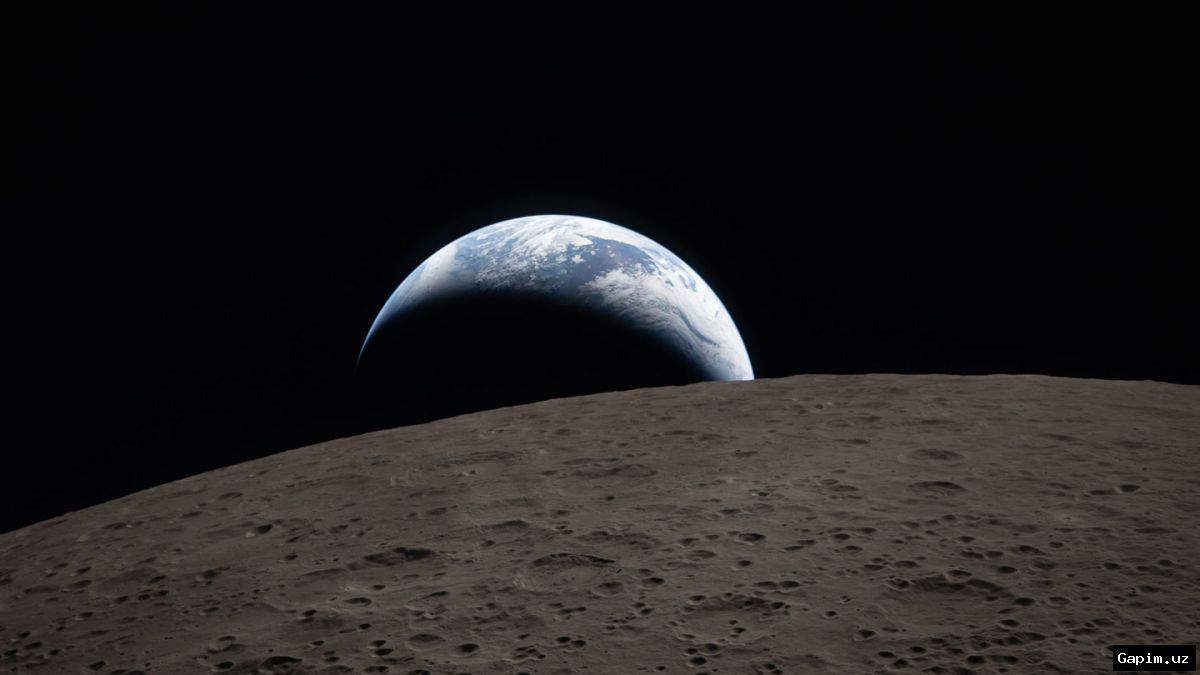 🌍🌕 NASA Unveils New Historic Image: Earth Setting Beyond Lunar Horizon