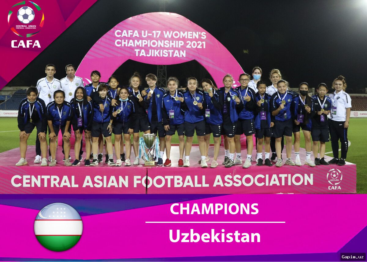 ⚽️🏆 Женская сборная Узбекистана U-17 готовится защитить титул чемпиона CAFA