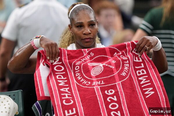 🎾😢 Серена Уильямс снялась с парного турнира Уимблдона из-за травмы колена