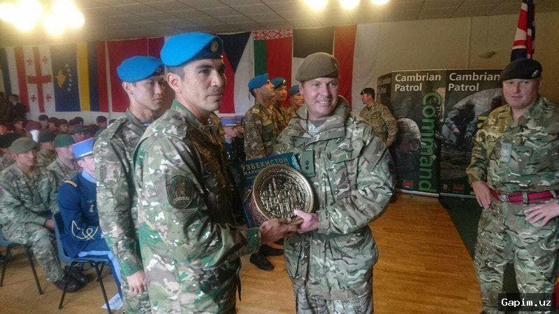 🎖️🇬🇧 Uzbek military team secures silver medal at demanding Cambrian Patrol event in Wales