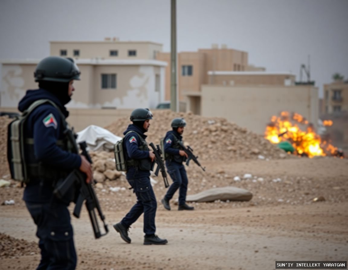 Израильские атаки на полицейские объекты унесли жизни пяти человек на юге и в центре Газы