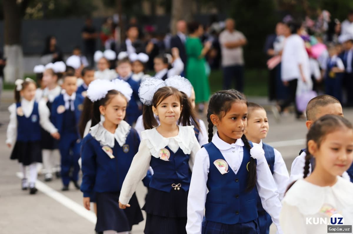 🎒🏫 Новый учебный год начнется 2 сентября: за парты сядут более 795 тысяч первоклассников
