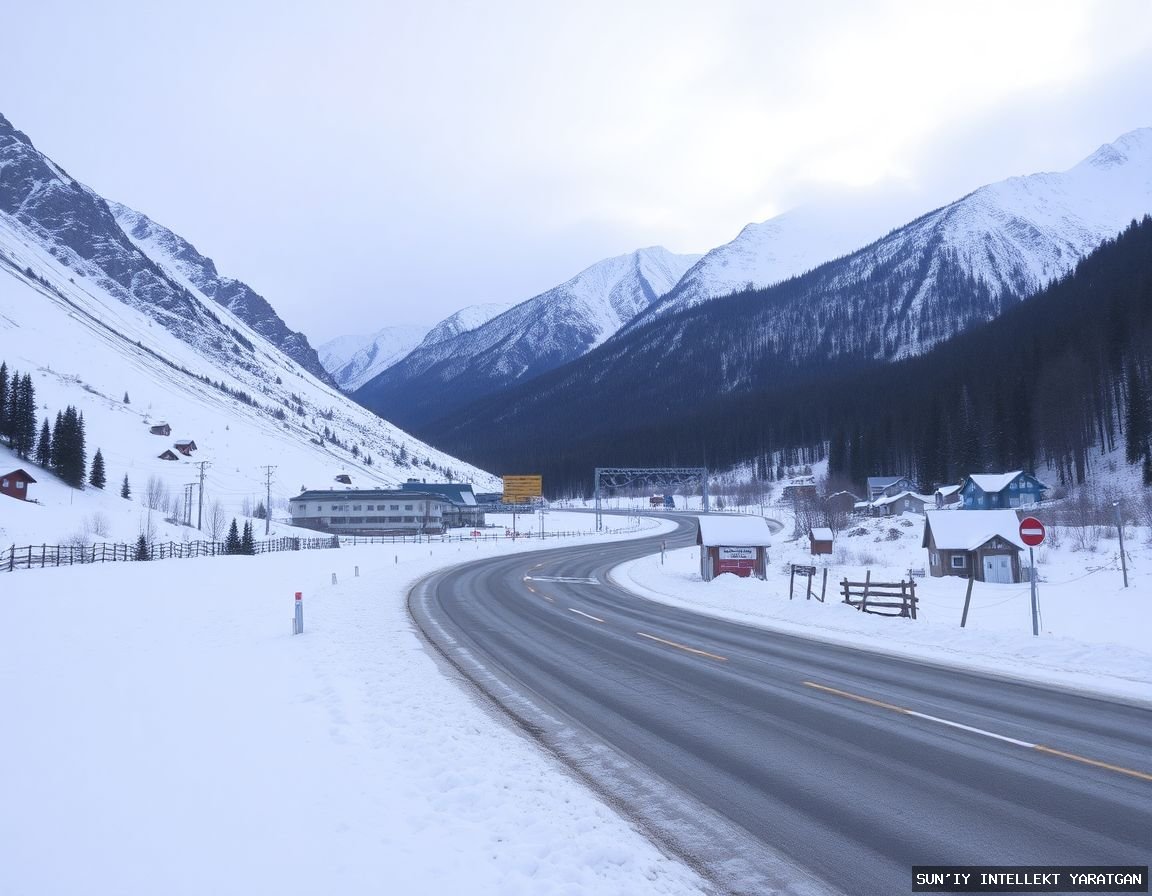 Перевал Камчик открыт с 11:00 13 февраля, но к вечеру возможны новые ограничения — МЧС