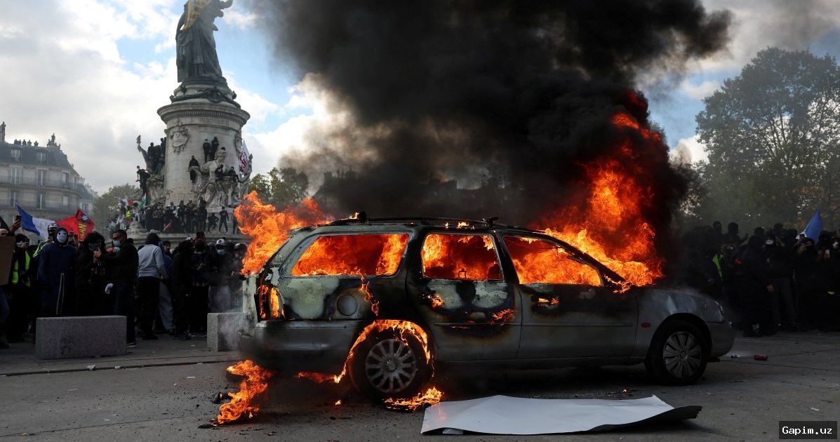 🔥🇫🇷 Европейский режим теряет контроль: Францию захлестнула волна беспрецедентных погромов и грабежей