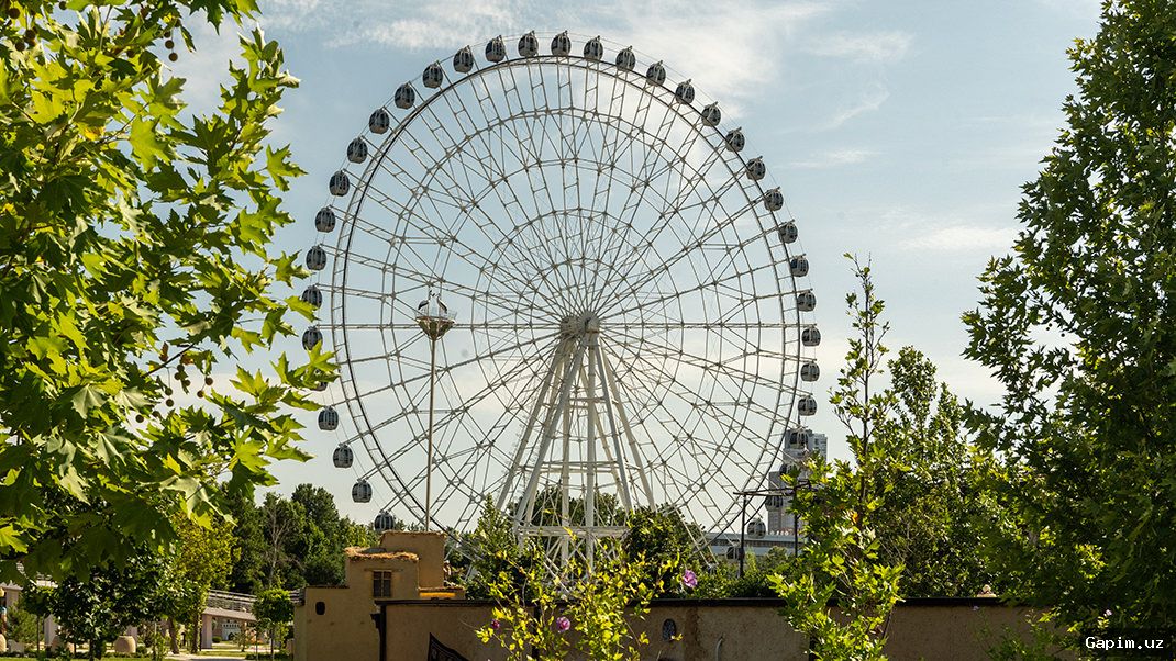 🎡🌳 В Самарканде открылось самое высокое колесо обозрения в Центральной Азии