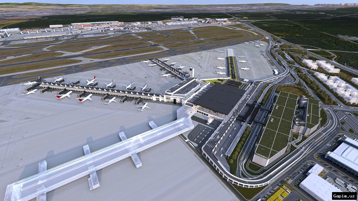 🛫🏗️ Frankfurt aeroportida yangi terminal ochildi, Lufthansa 20 000 reysni bekor qildi