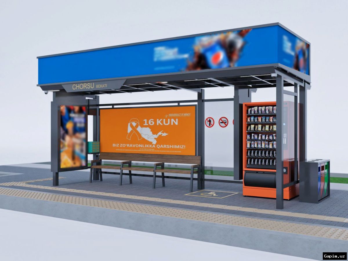 🚍🏗️ Toshkentda avtobus bekatlari modernizatsiyasi: yangi pavilyonlar foydalanuvchilarni qoniqtirmayapti