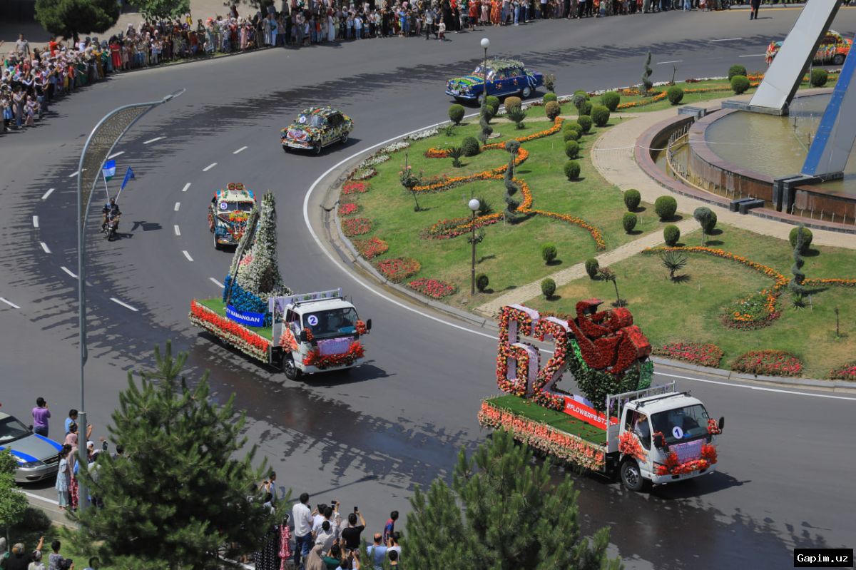 🌷🚧 Tashkent to close streets for Flower Festival