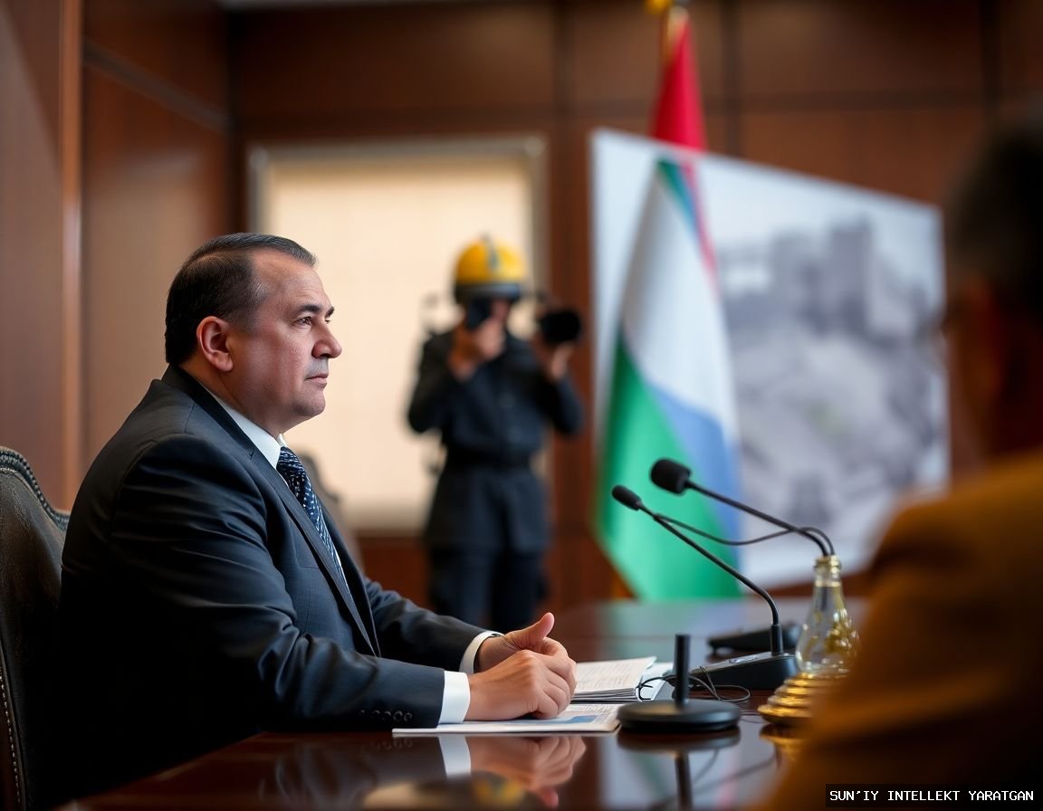 AI Generated Шавкат Мирзиёев объявил о планах по ликвидации аварии на месторождении «М-25»