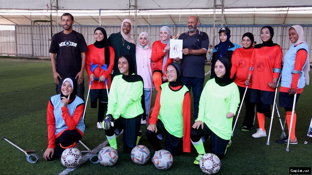 ⚽️🏆 G'azo ayollari: amputatsiyaga uchragan futbolchilar hayotga qaytmoqda
