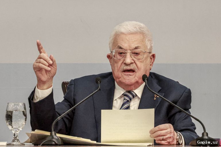 Mahmud Abbos Falastin ma'muriyatini isloh qilish va saylov o'tkazishga va'da berdi