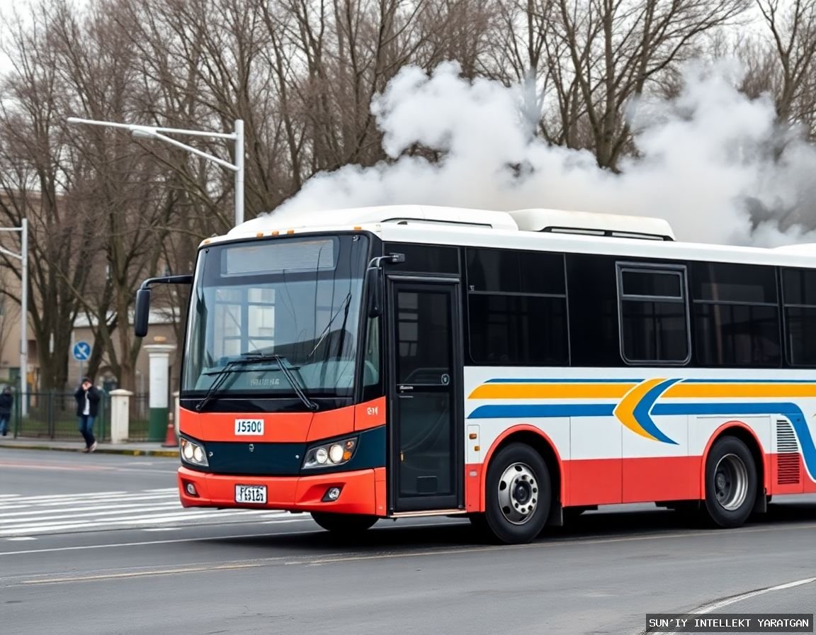"Toshshahartransxizmat" tutun chiqarayotgan avtobus holati haqida izoh berdi