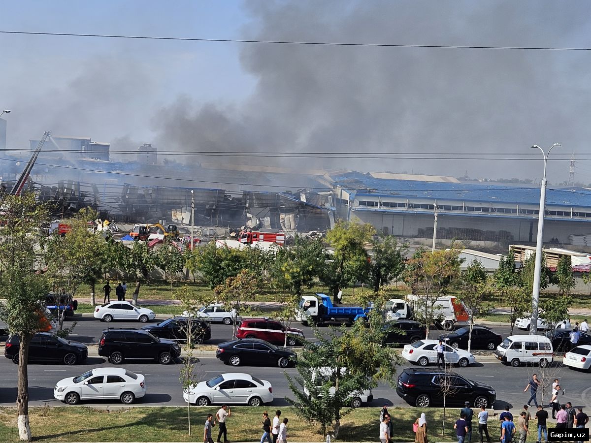 🚧🏪 Demolition of Trade Rows Begins at Sergeyli Car Market in Tashkent