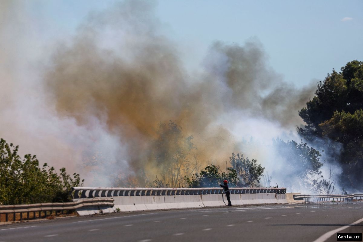 🔥🌲 Wildfires Rage Across Southern Europe, Threatening Tour de France Stage