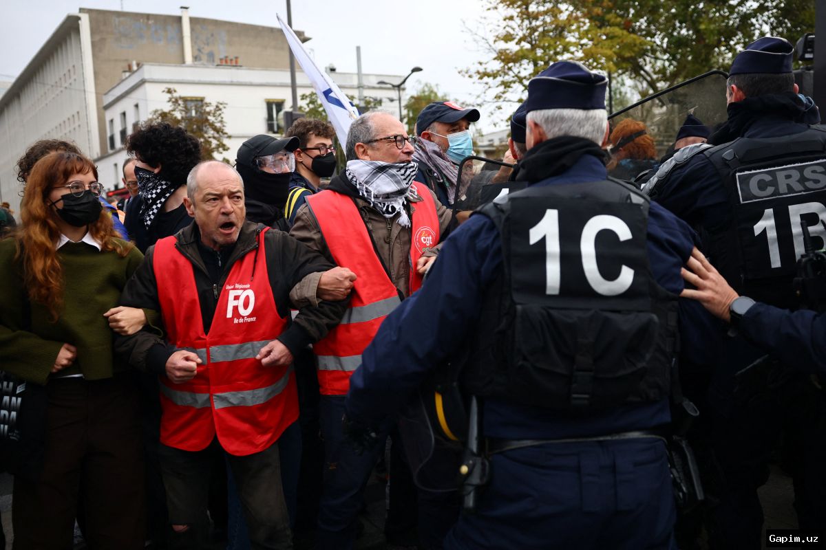 🇫🇷⚠️ Французский режим опасается хаоса: страну охватывает новая волна массовых протестов