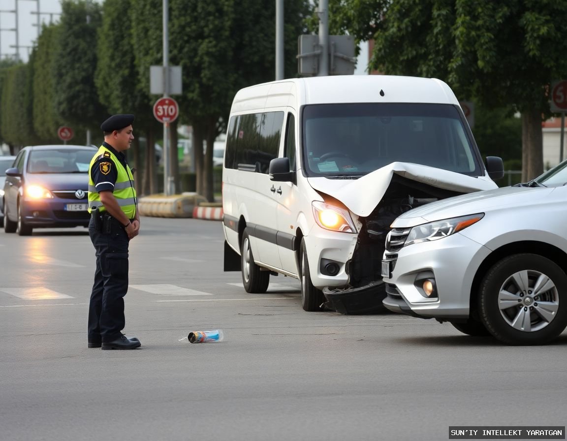 В Ташкенте школьник устроил ДТП, сотрудник ГИБДД нарушил процедуру оформления
