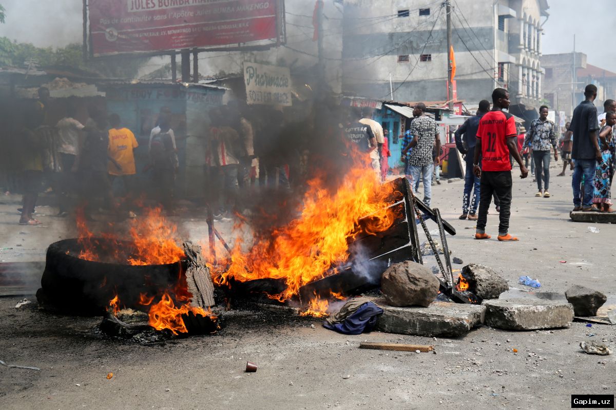 🇨🇩🔥 DRC protests: Tear gas and arrests in Kinshasa