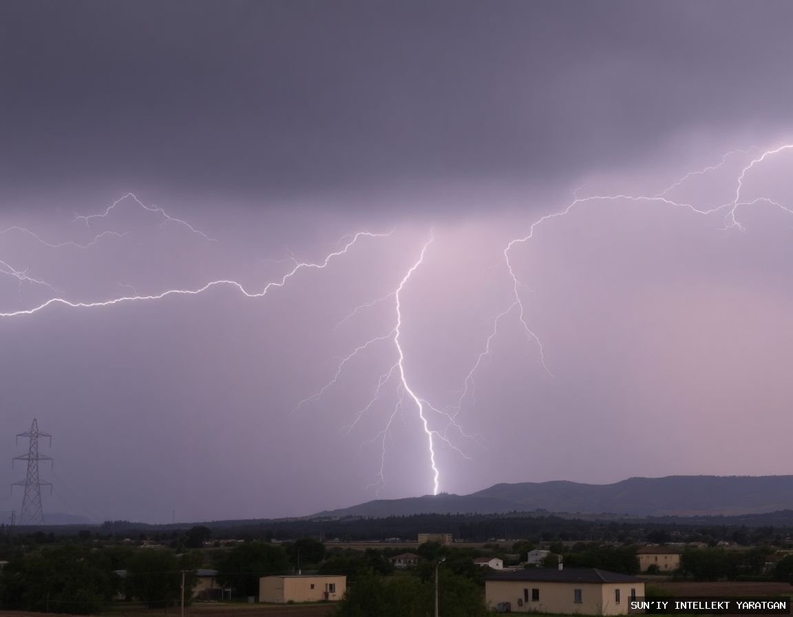 Хокимият Фаришского района опроверг сообщения о «сильном ударе молнии»