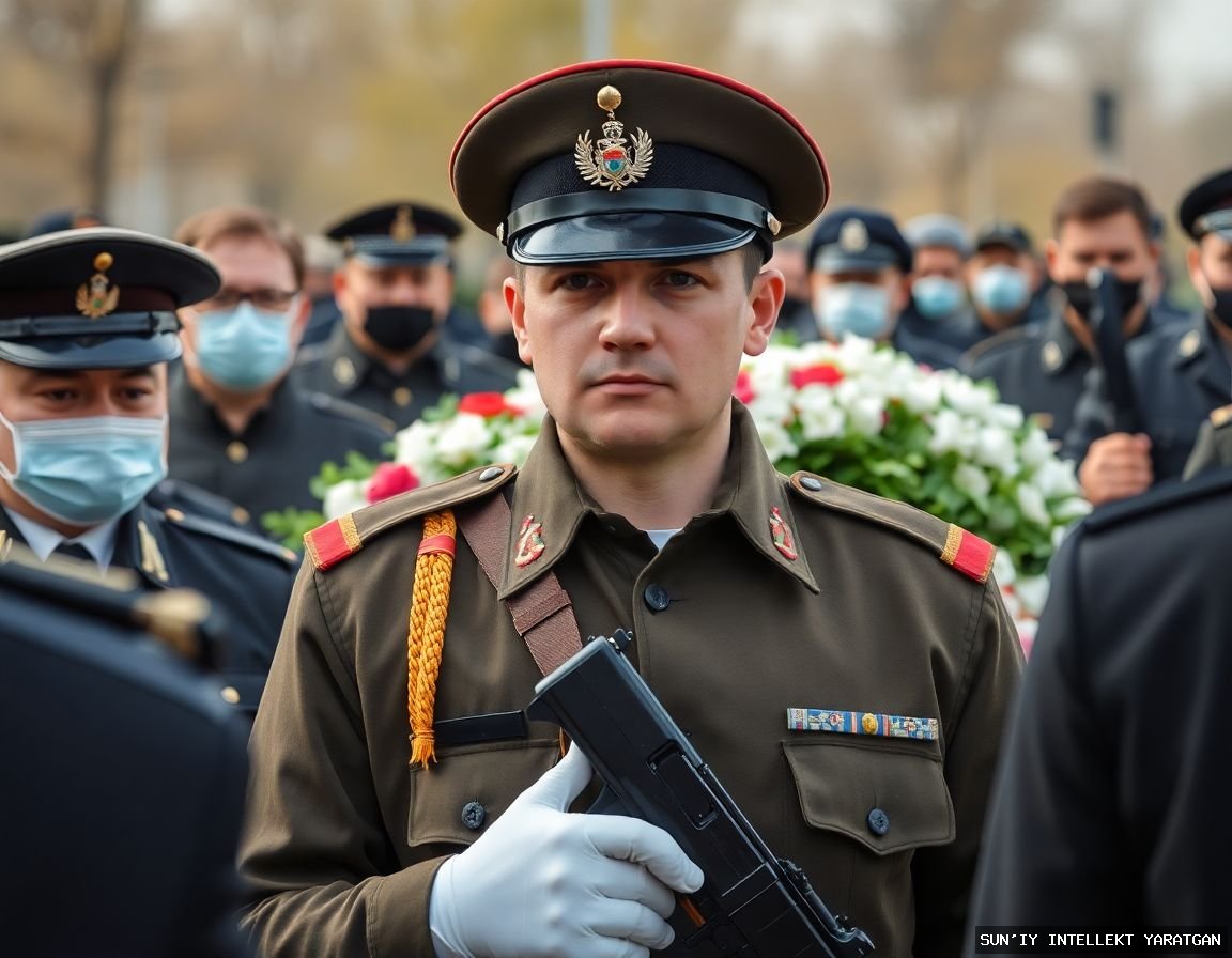 Сержанта дорожно-патрульной службы Хосилбека Эшназарова проводили в последний путь