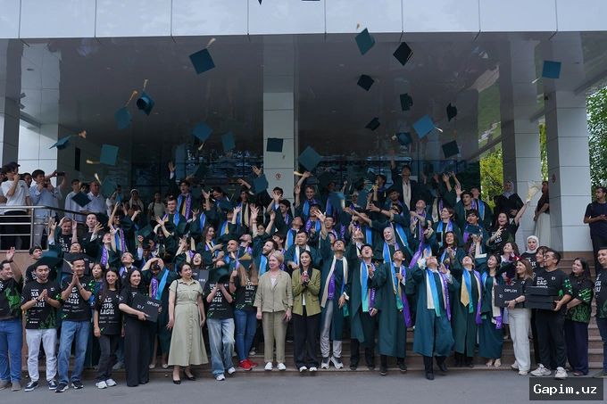 🎓🏫 Первый выпускной в Invento the Uzbek International School: вечер новых начинаний