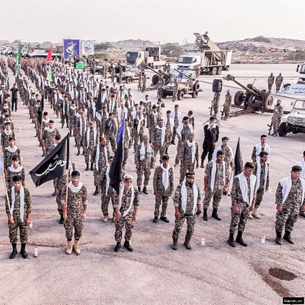🛡️🇮🇷 Eron aholini qurollantirish va harbiy tayyorgarlikdan o'tkazish kampaniyasini kengaytirmoqda