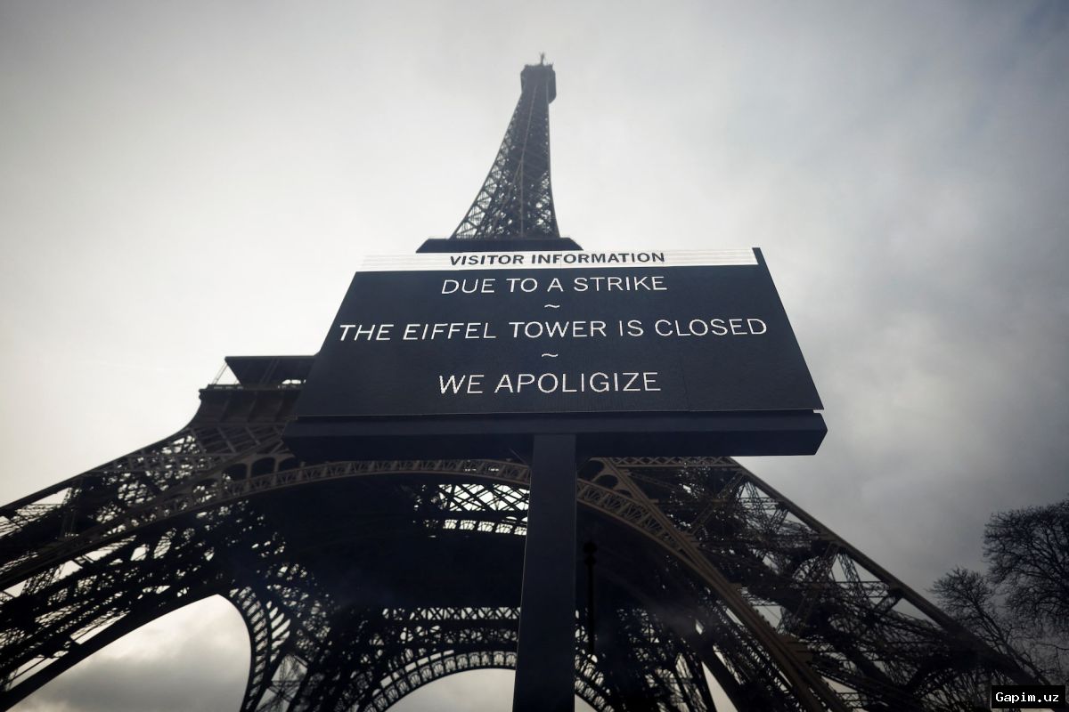 🗼🚧 Эйфелева башня закрылась из-за забастовки сотрудников против отстранения женщин от работы во время визита индуистской группы
