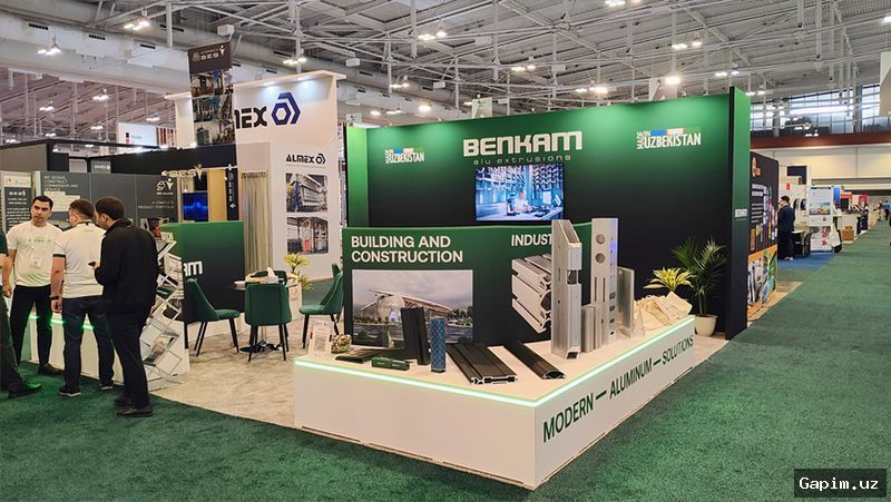 🏭🌐 BENKAM xalqaro ko'rgazmada O'zbekiston sanoat salohiyatini namoyish etmoqda