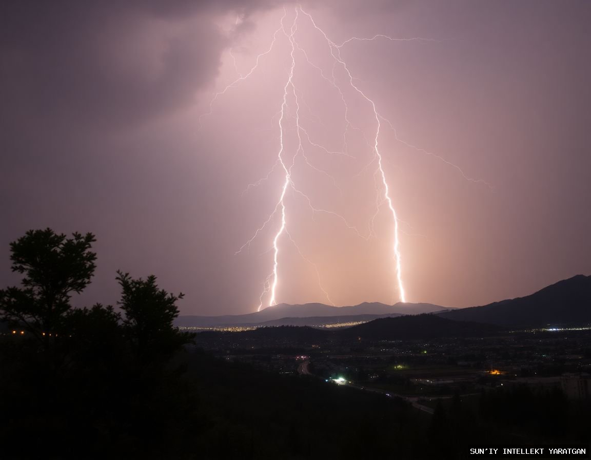 Farish tumani hokimligi: "Kuchli chaqmoq urishi" haqidagi xabarlar noto'g'ri