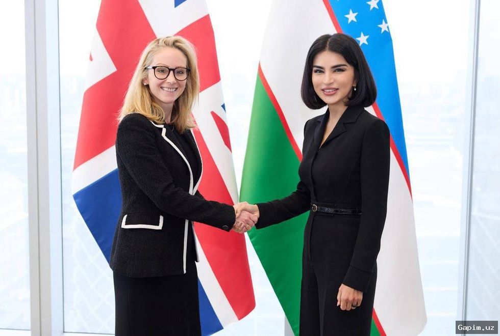 🇬🇧🤝 London: Saida Mirziyoyeva Britaniya investitsiyalarini muhokama qildi