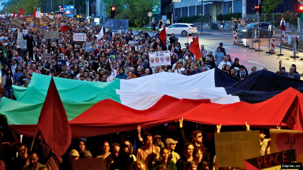 🇸🇮🇮🇱 В Словении тысячи людей протестуют против открытия посольства Израиля