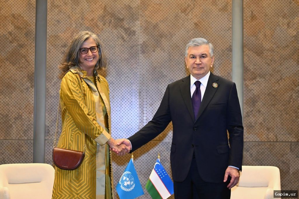 🏙️🤝 Shavkat Mirziyoyev BMTning O‘zbekistondagi yuqori martabali vakili bilan uchrashdi