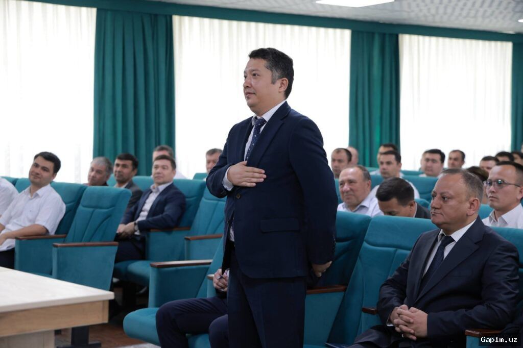 🏢📜 Садриддин Турдиев назначен исполняющим обязанности директора Кадастрового агентства