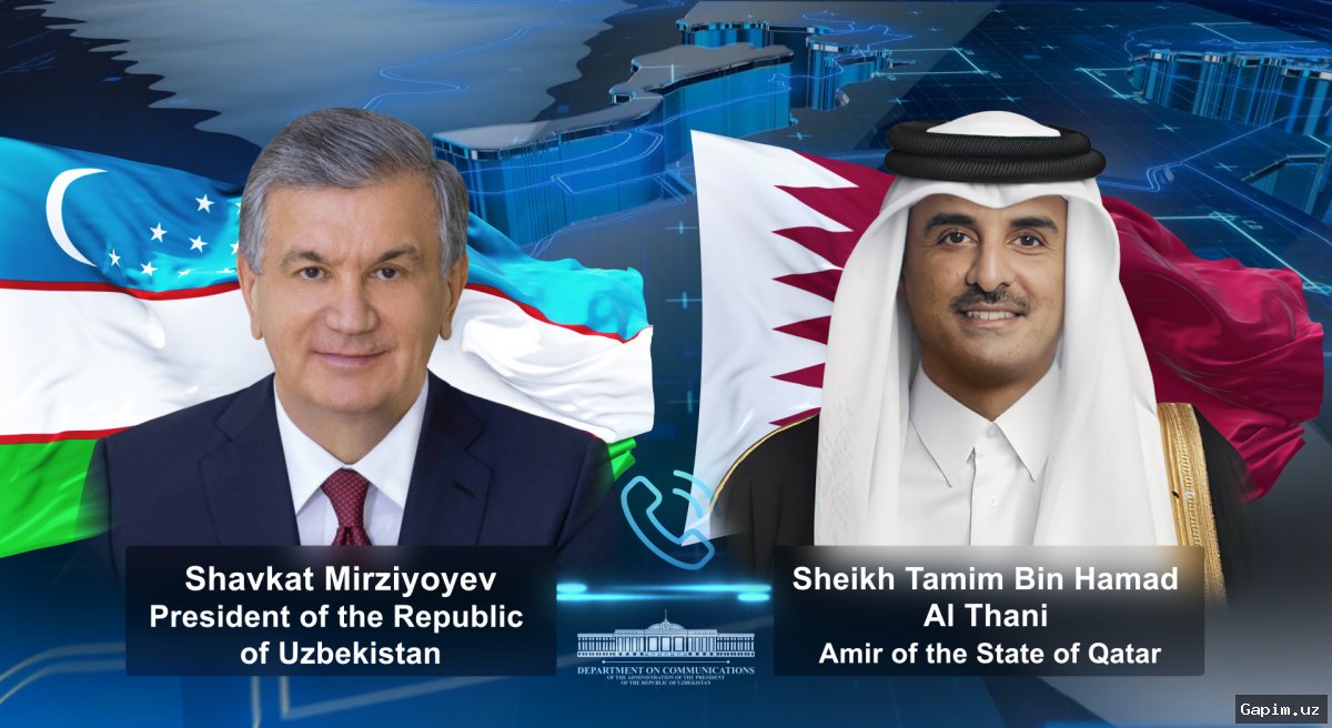 🌍🤝 Prezident Shavkat Mirziyoyev Fors ko‘rfazi davlatlari rahbarlari bilan telefon suhbatlari o‘tkazdi