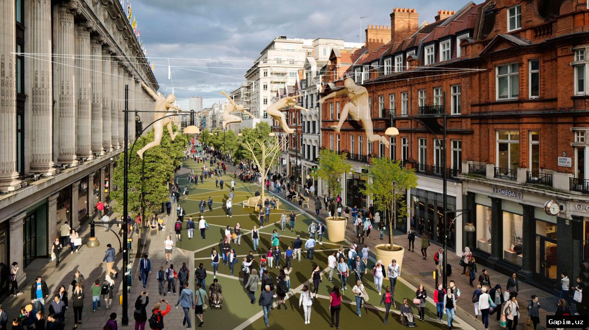 🛍️🚶‍♂️ London's Iconic Oxford Street Transformed Into Pedestrian-Only Zone Amid Controversy