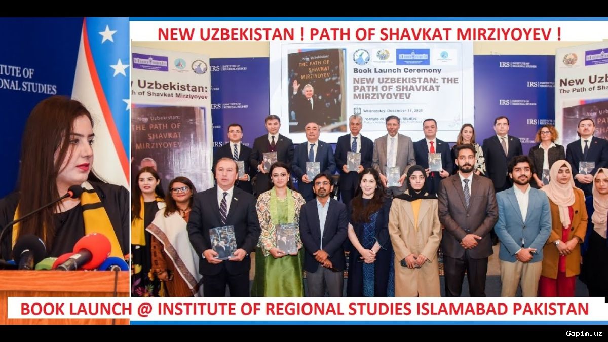 📚🇺🇿 Book '365 Days in the Care of the Country' Presented in Tashkent