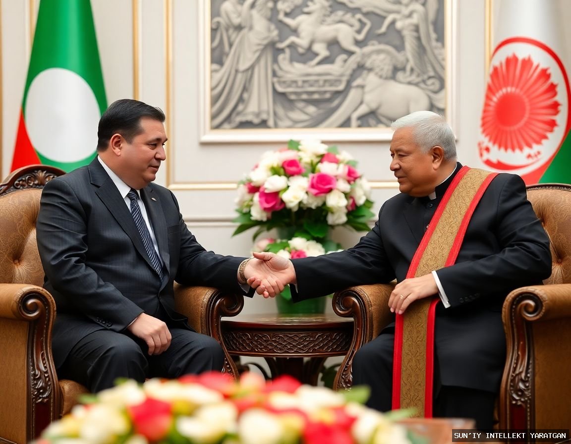 O'zbekiston Bosh vaziri Abdulla Oripov Tojikiston Prezidenti Emomali Rahmon bilan uchrashdi