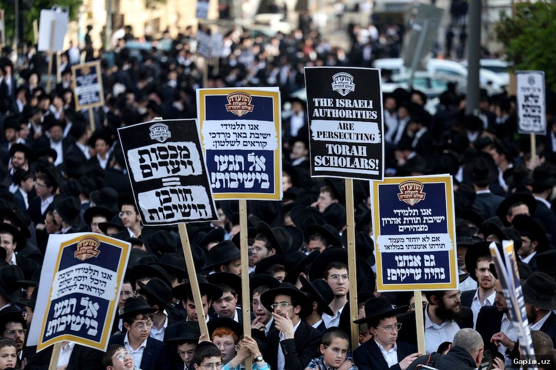 🇮🇱⚔️ Ultra-Orthodox conscription crisis deepens in Israel as protests and political infighting intensify