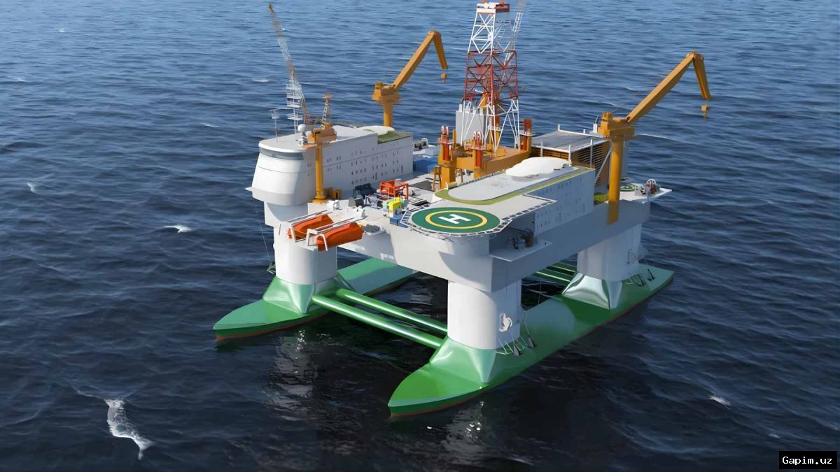🇨🇳🌊 В Китае заключен контракт на строительство гигантской плавучей научной платформы для изучения океана