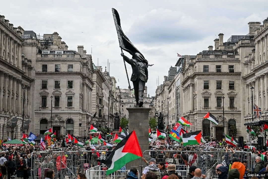🔴📢 London Nakba kuni namoyishlari: Yaqin Sharqdagi so‘nggi voqealar