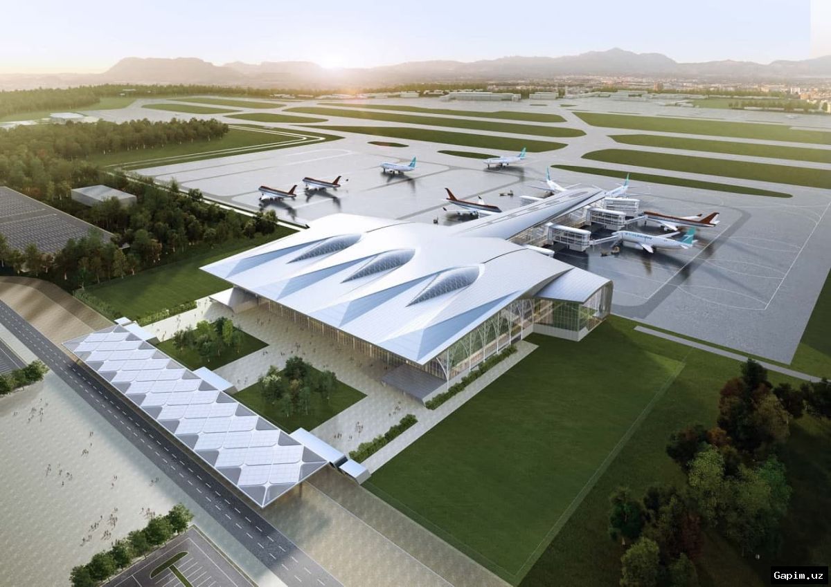 ✈️🏗️ Строительство нового международного аэропорта Ташкента начнется в июле