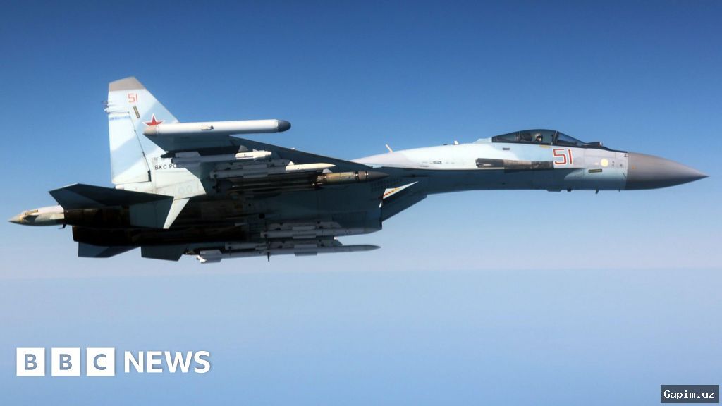 ⚡️✈️ Российские истребители опасно перехватили британский разведчик над Черным морем