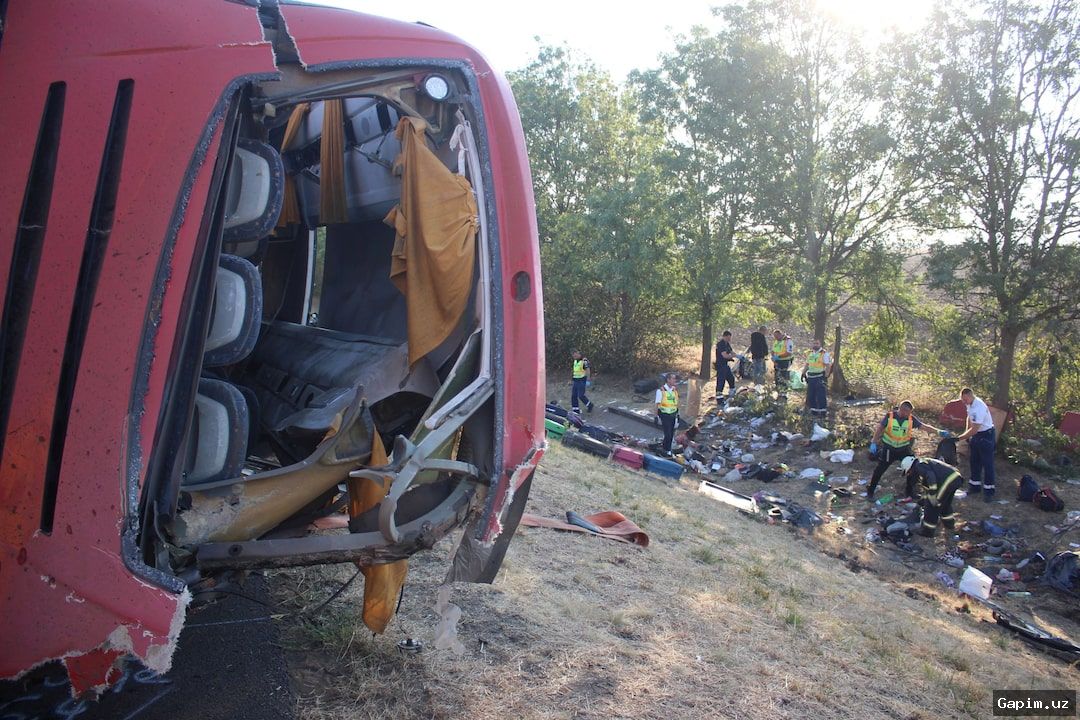 🚌💥 В Венгрии автобус с польскими туристами попал в аварию: 12 погибших