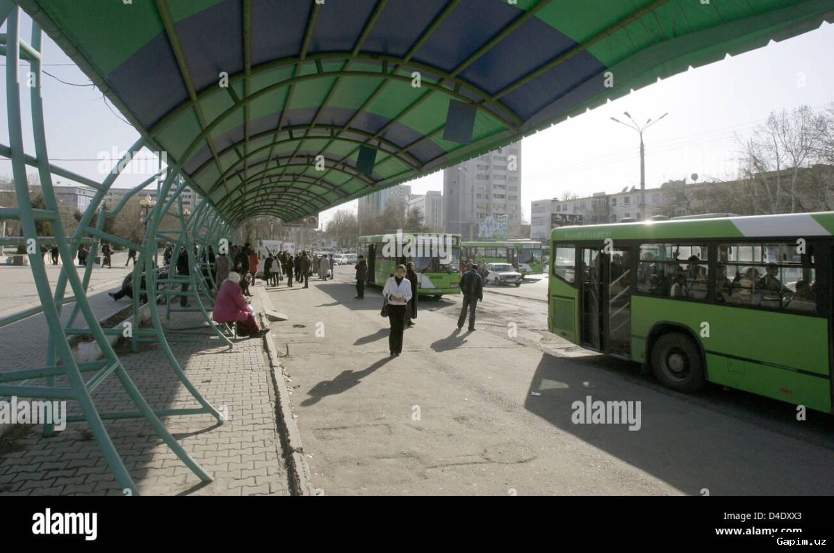 🏋️🚌 В Ташкенте открылась первая «спортивная» остановка